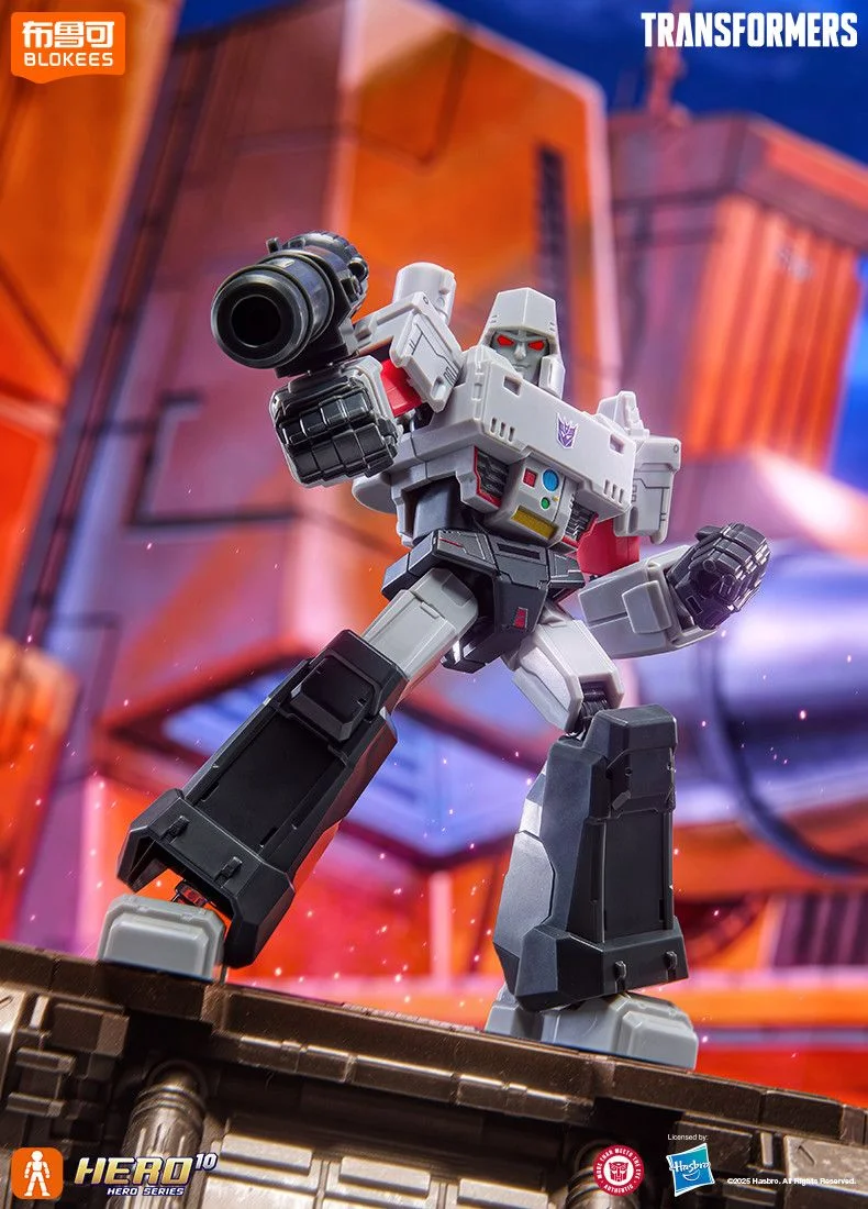 Фото Оригинальные Blokees Transformers Galaxy Version Vol.9, серия Blind Box Megatron, периферийный робот, сборная коллекция игрушек, подарки для детей №3
