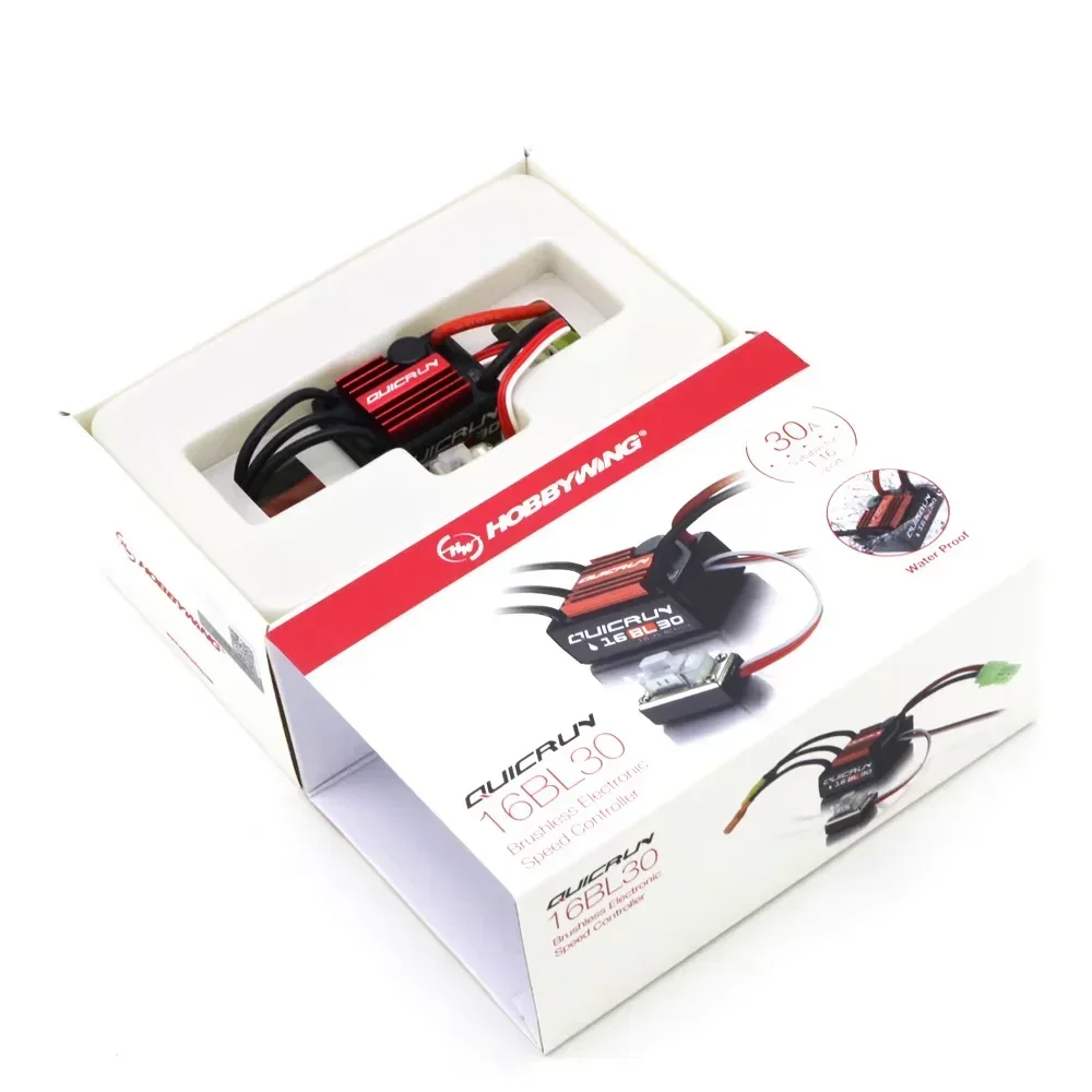 Hobbywing QuicRun WP-16BL30 30A Бесщеточный ESC + 2435SL G3-4500KV 6500KV G3 Двигатель для туристических