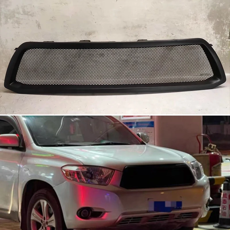 

For Toyota Highlander 2009 2010 2011 Year Front Bumper Racing Grille Grill Body Kit Accessorie