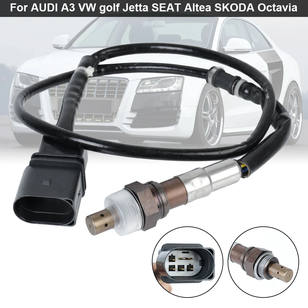 

Для AUDI A3 VW golf сиденье Jetta Altea SKODA Octavia 5-проводной датчик кислорода 06A906262BR 06A906262CF автомобильные аксессуары