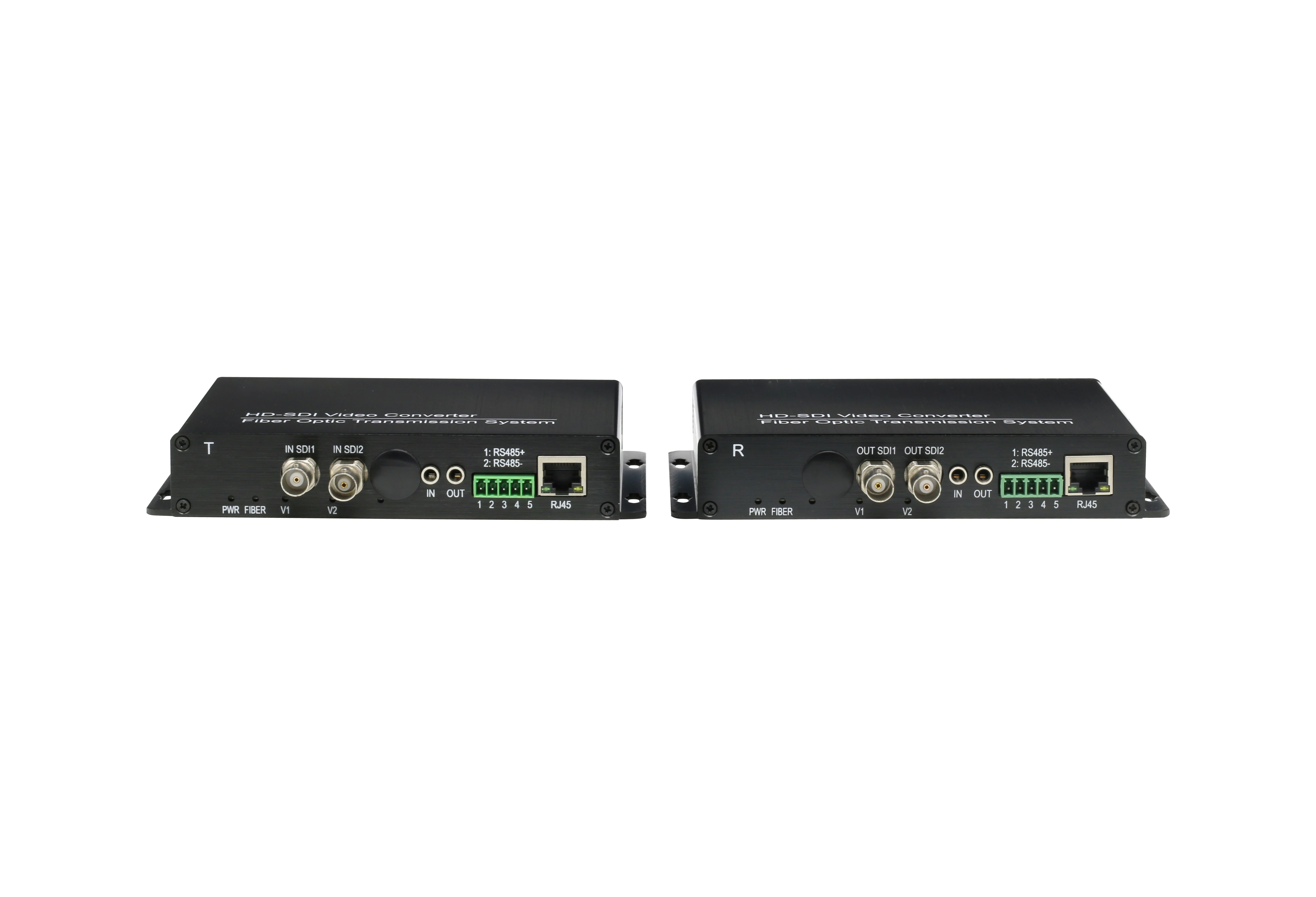fiber to sdi converter 2 channels hd-sdi 1080P@60HZ over single fiber FC/ST