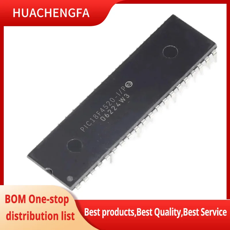 

1pcs/lot PIC18F4520-I/P PIC18F4520 DIP40 Microcontroller chip
