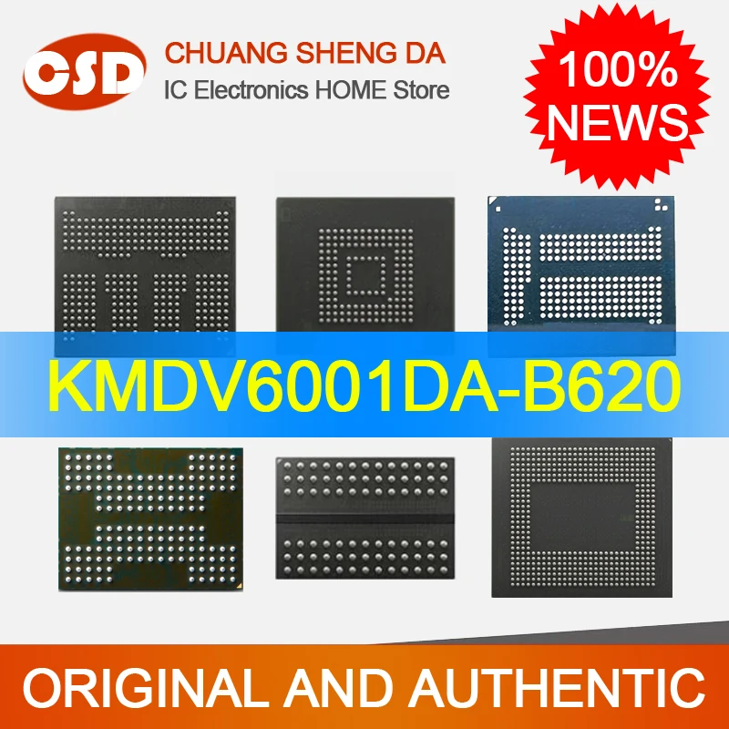 KMDV6001DA-B620 eMCP 128+32gb 254BGA Lpddr 4G Empty Data Memory kmdv6001da 100% News Original Consumer Electronics Free Shipping