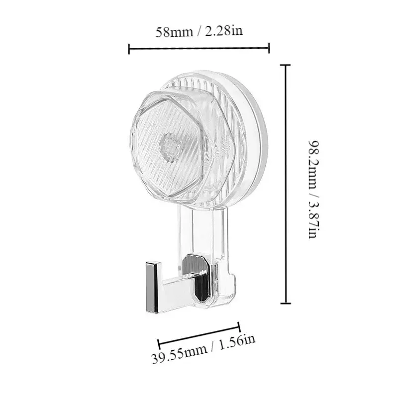 

Прозрачный/серый/зеленый универсальный поликарбонат крючок на присоске