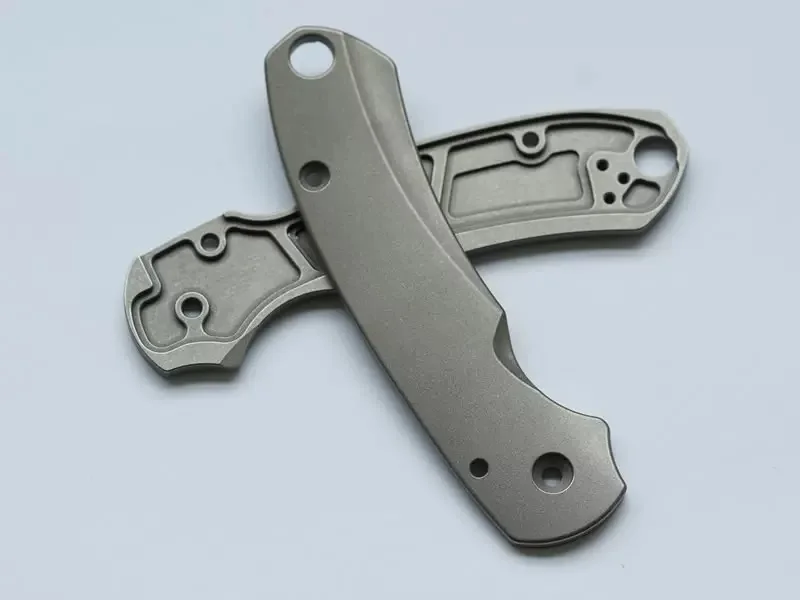 Весы tc4 из титанового сплава для Spyderco PARA 3 C223 сменные весы ручки TI 1 пара