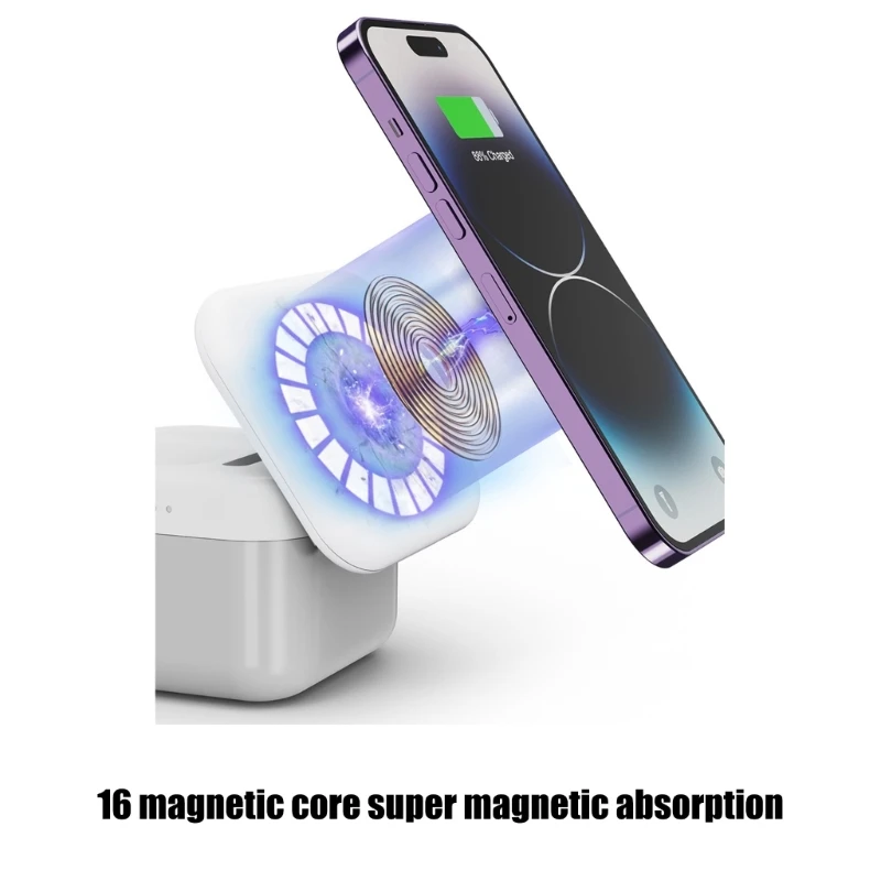 Многофункциональная элегантная подставка для беспроводного зарядного