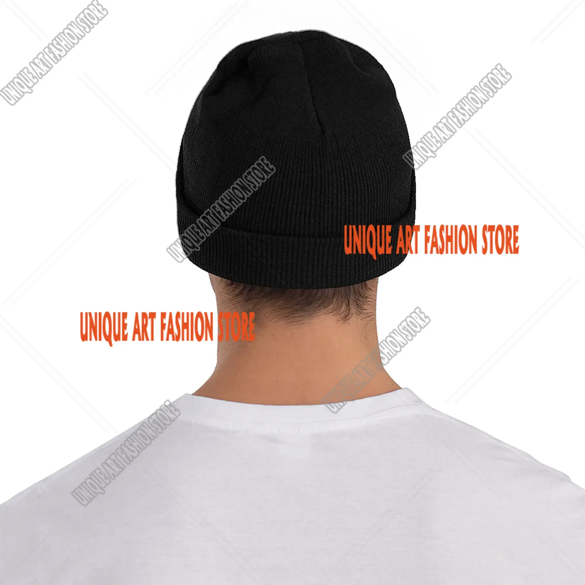 Кристианская шапка Louboutins на высоком каблуке осенне-зимняя Skullies теплая для мужчин