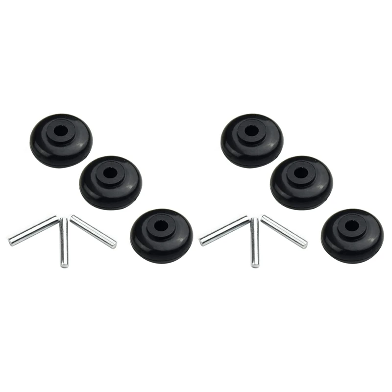 

6X Axles And Rollers Motorized Heads Small Shaft Wheels For Dyson Vacuum Cleaner Powerheads Replacement