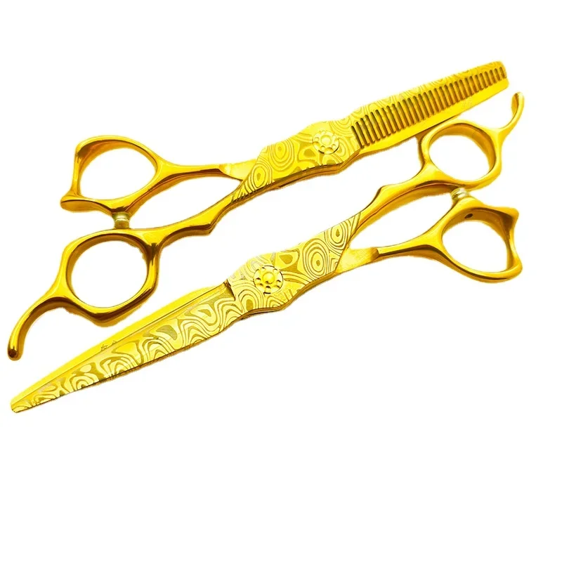 

Профессиональные Парикмахерские ножницы Chuanben 6CR13, 6 дюймов, ножницы для стрижки волос, филировка, парикмахерские ножницы