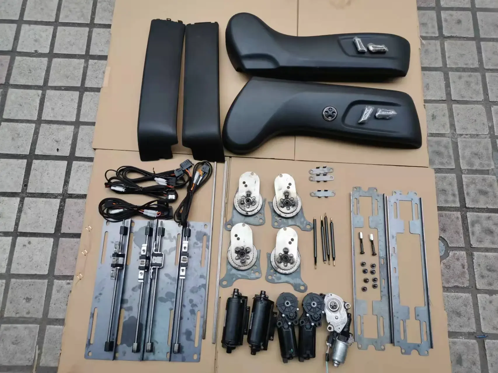 Комплект для преобразования силового сиденья Toyota Land Cruiser Prado Recco Car FJ150 fj200 Hilux Revo