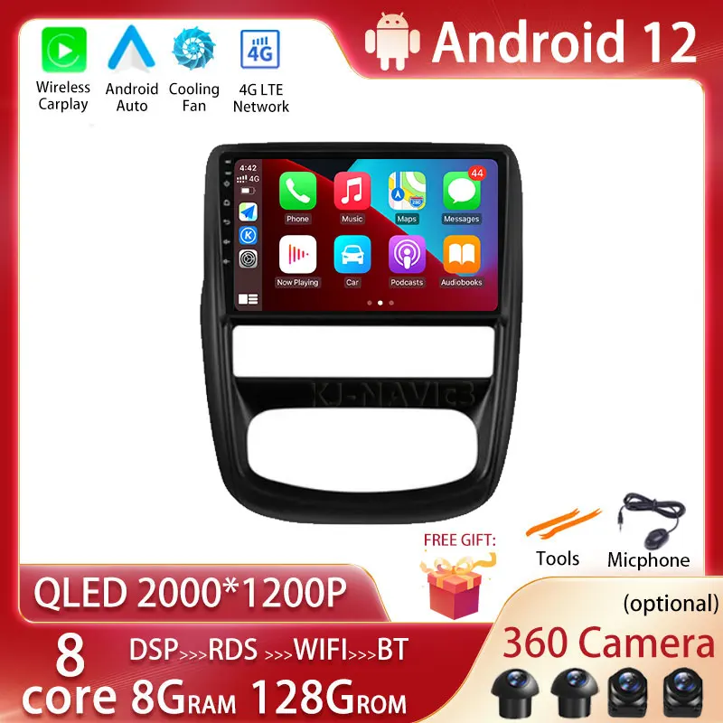 

Автомагнитола на Android 12, мультимедийный видеоплеер для Renault Duster 1 2010- 2015, Автомагнитола для Carplay, Dvd, автонавигация, GPS, разъем 2 Din