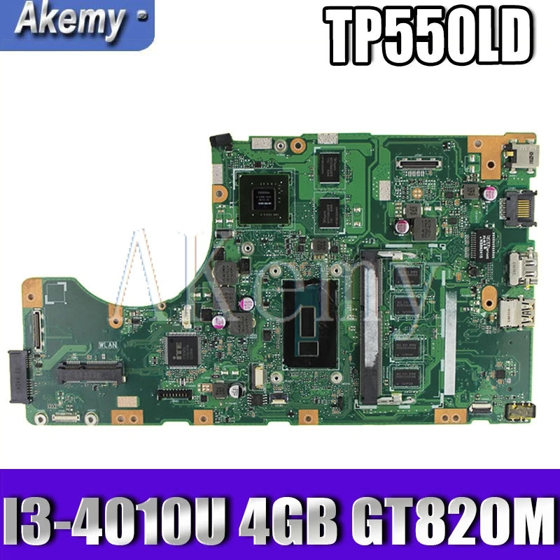 

New SAMXINNO For Asus TP550LA TP550LJ TP550LD TP550LN motherboard mainboard100% Tested OK I3-4010 + 4G RAM GT820M