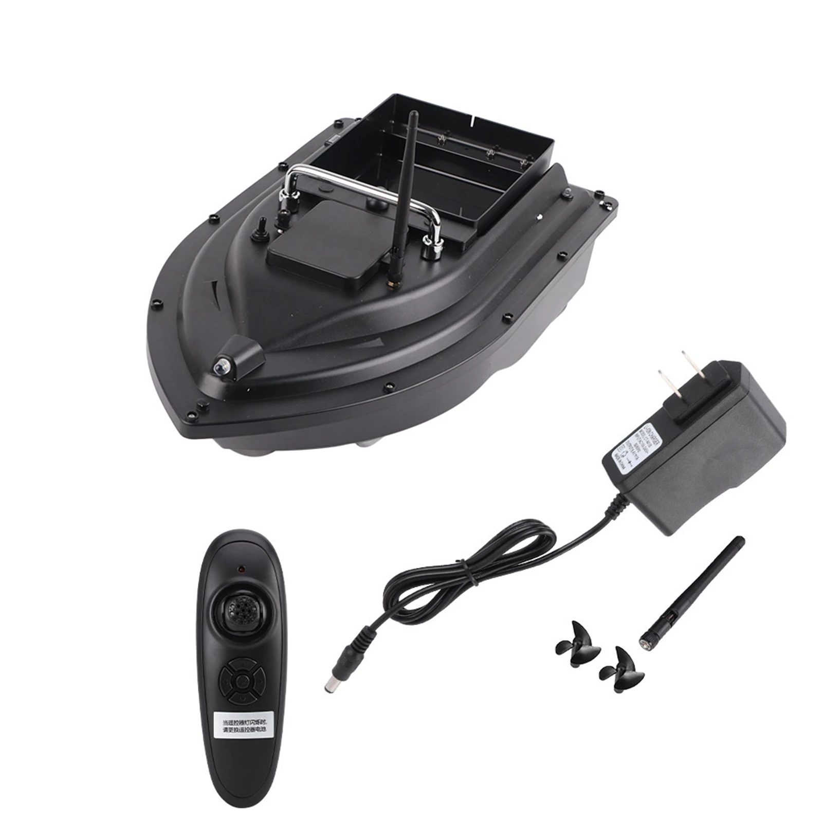 

Fishing Compartment Fish Feeder 500m Smart Remote Control Automatic Feeding Boat 100‑240VUS