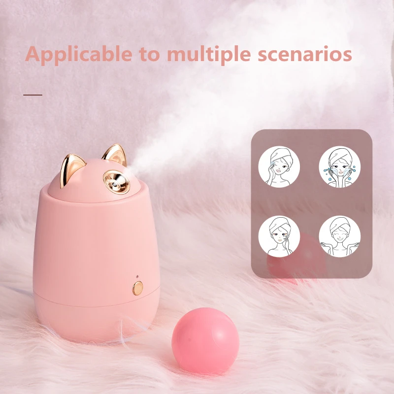 

Electric Facial Sprayer Nano Mist Beauty Instrument Humidifier Nebulising Hydrators Face Steamer Hot Spray Moisturizing Tool