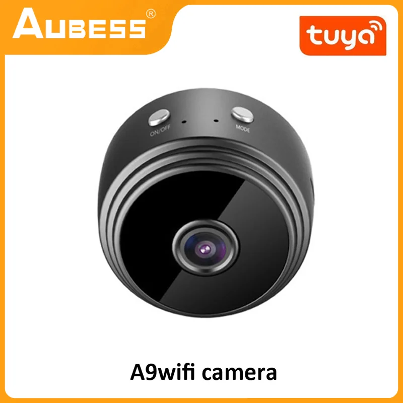 

A9 1080P Tuya Smart Life Mini IP Camera WIFI Security Home House Nanny Video Surveillance CCTV Indoor Wireless 720P Security Cam