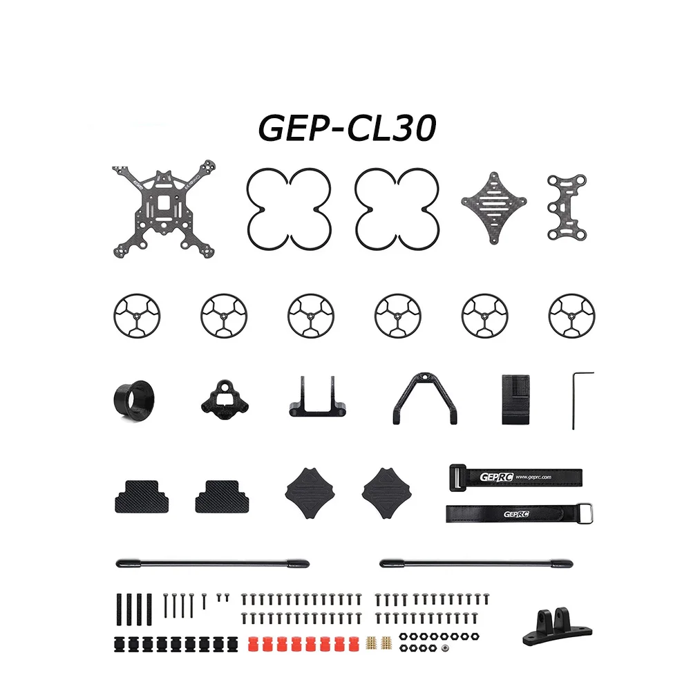 

GEPRC-GEP-CL30 Frame Parts Suitable for Cinelog30 Series Drone for DIY RC FPV Quadcopter Drone Replacement Accessories Parts