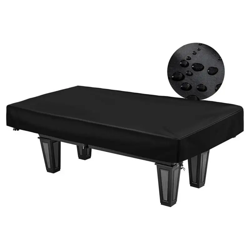 With Drawstring 7 8 9 Foot Indoor Outdoor Billiard Pool Table Cover Game Table Protector