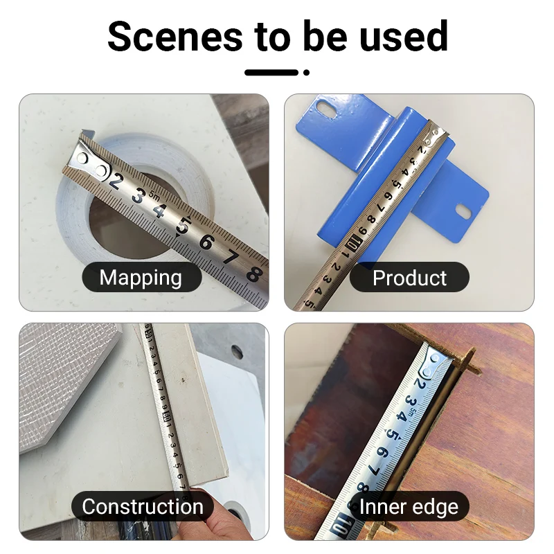 Рулетка Zito 3 м/5 м. Высокоточная износостойкая измерительная лента для