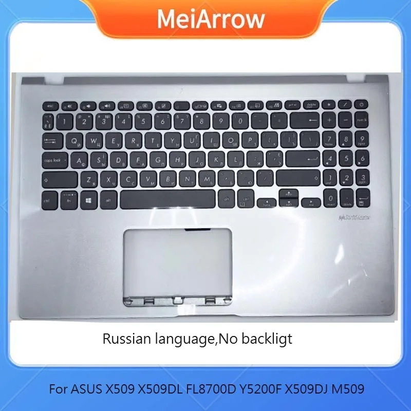 Новый/org для ASUS X509 X509DL FL8700D Y5200F X509DJ M509 упор рук RU верхняя крышка русской клавиатуры