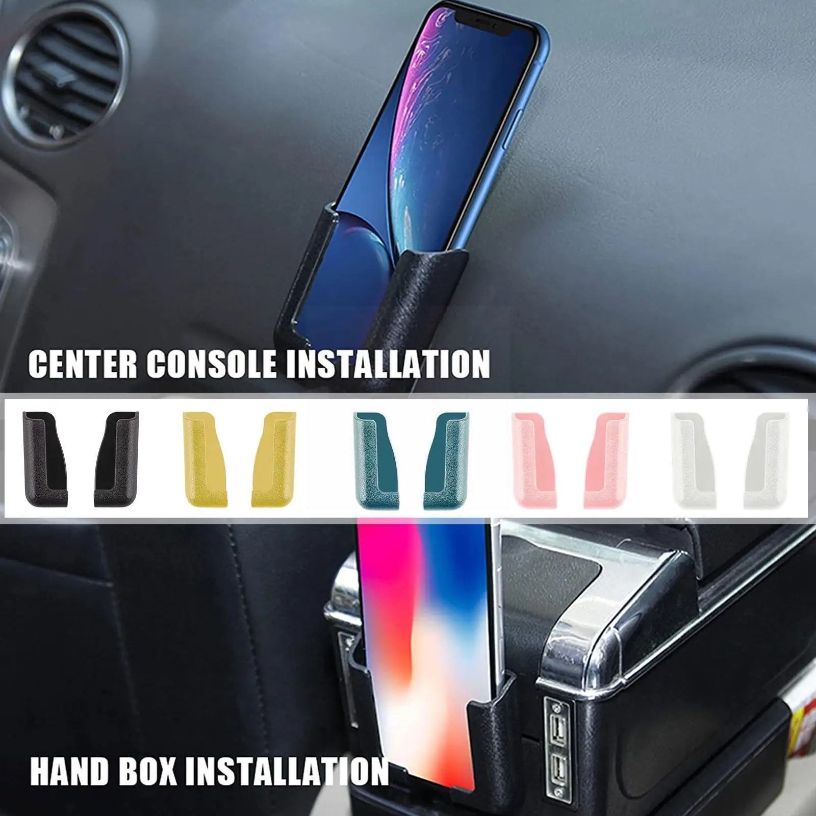 

Портативный автомобильный держатель для телефона, держатель сотового телефона, легкое пространство, автомобильные аксессуары, не многофун...