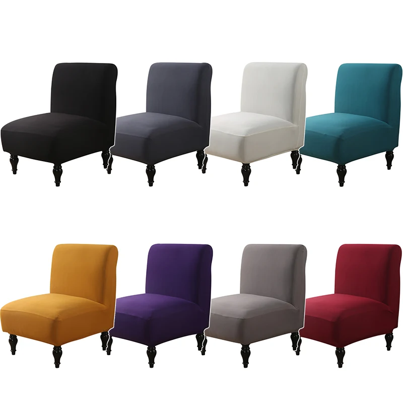

Printed Fat Chair Cover Solid Color Elastic Single Chair Cover Stretchable Chair Cover Comfortable Durable Household Items Decor