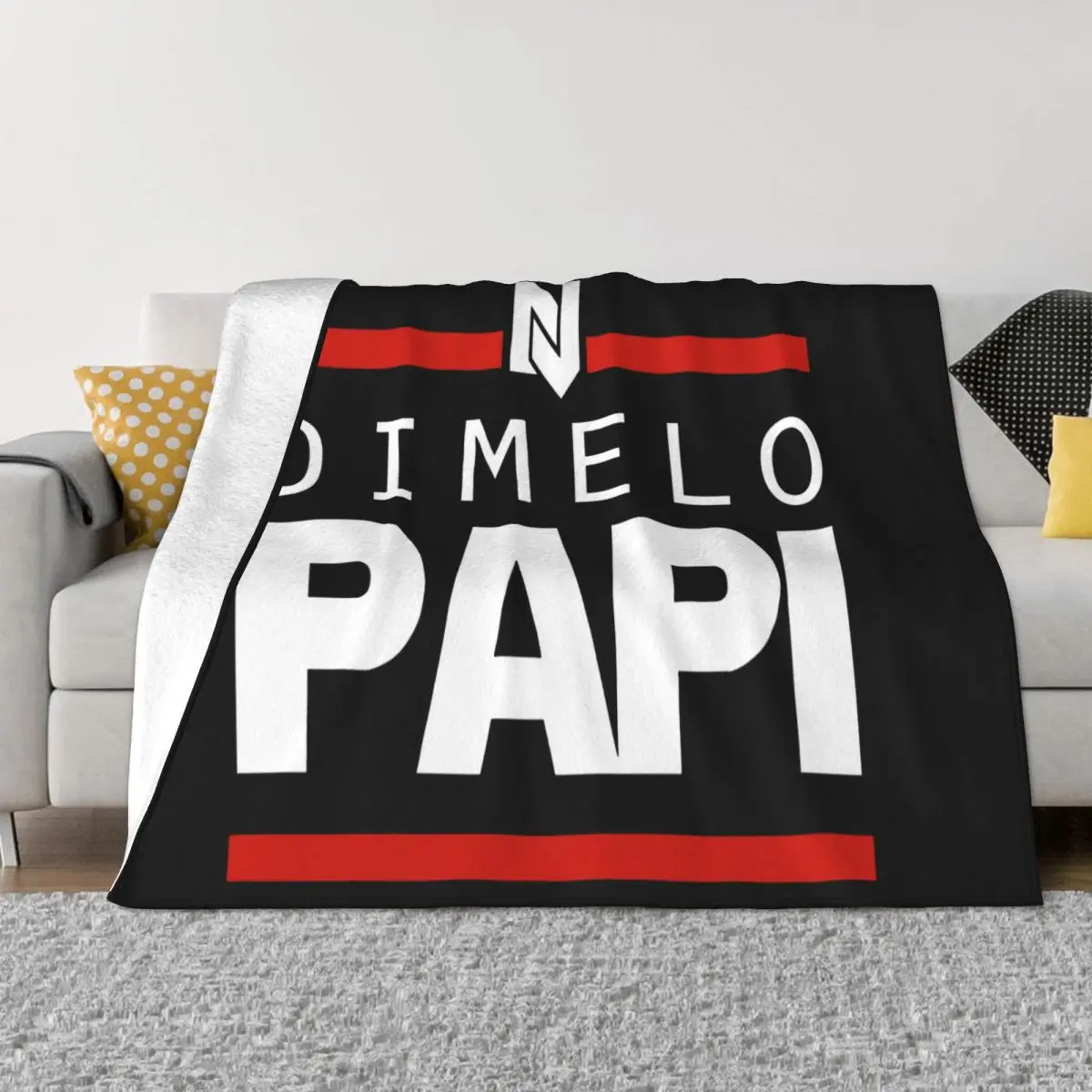 Dimelo Papi Nicky Dj Jam Regueton Music Мужское Черное Xs3Xl Женское Летнее Стильное Одеяло с