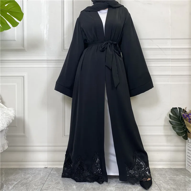 

Solid Abayas for Women Jilbab Kaftan Eid Abaya Muslim Hijab Dress Dubai 2023 Islam Clothing Robe Femme Musulmane Ramadan Dresses
