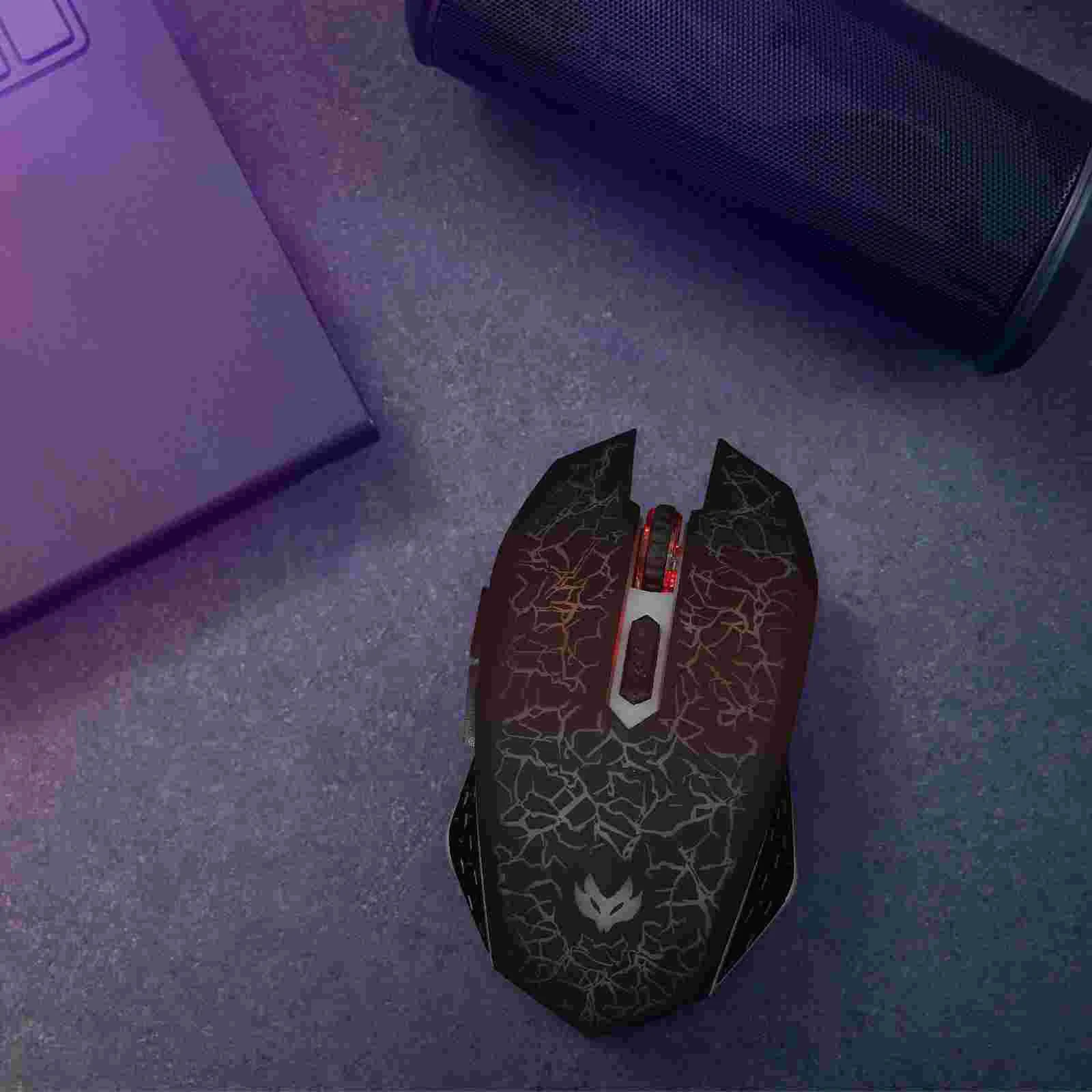 

Cordlessmice Light Laptop Computer Changing Optical Receivergaming Color Led Game Lighted Mechanical Work Officehome Boys