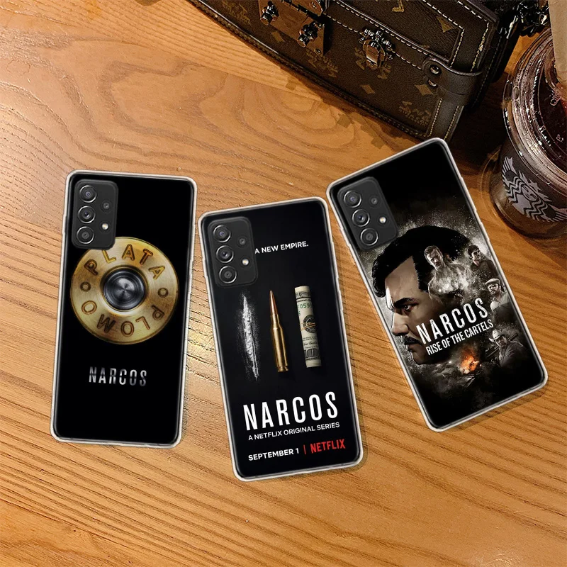 

Narcos TV Series Pablo Escobar Phone Case For Galaxy S23 S20 FE S21 Plus Samsung S22 Ultra S10 S10E S9 S8 S7 Edge Cover Soft Cap