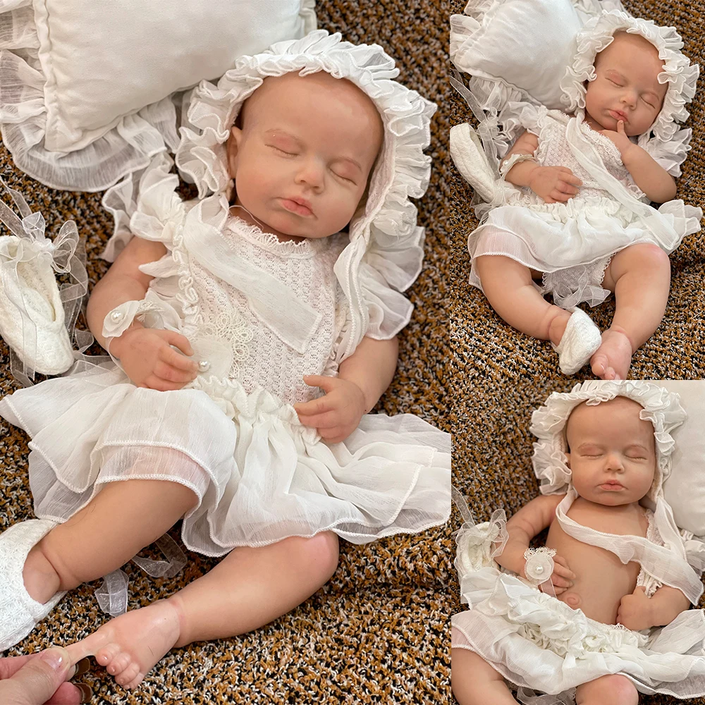 18-дюймовые куклы Attyi на все тело мягкая силиконовая кукла-Реборн малыш-художник