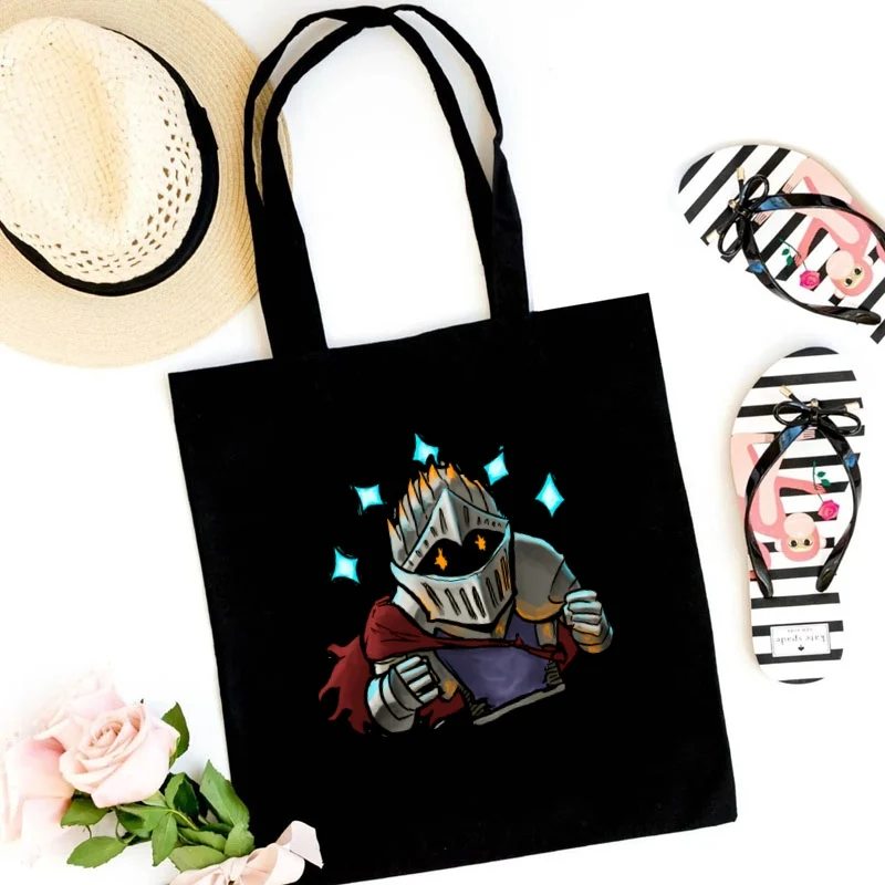 Холщовая Сумка для женщин и девушек с ручками плечевым ремнём