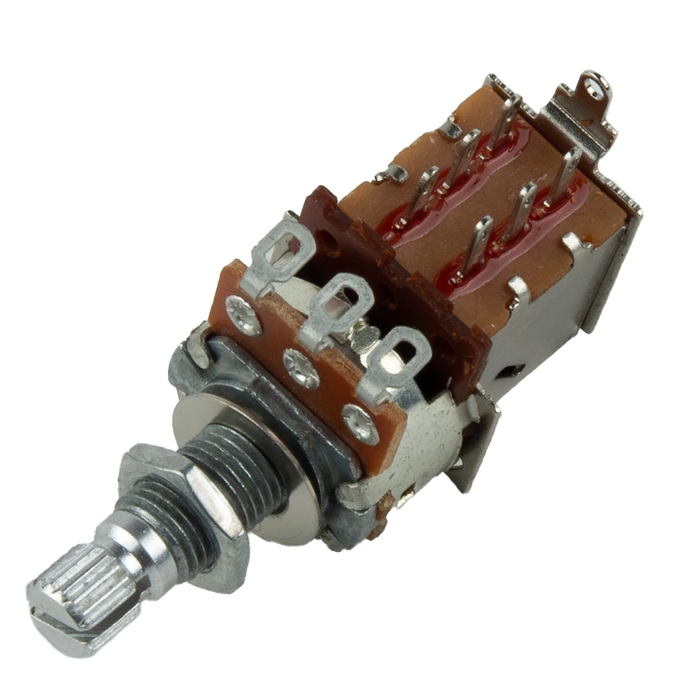 

Push Pull Pots Guitar Potentiometer A250K A500K Accessories Audio Taper B250K B500K Linear Taper Parts Brand New