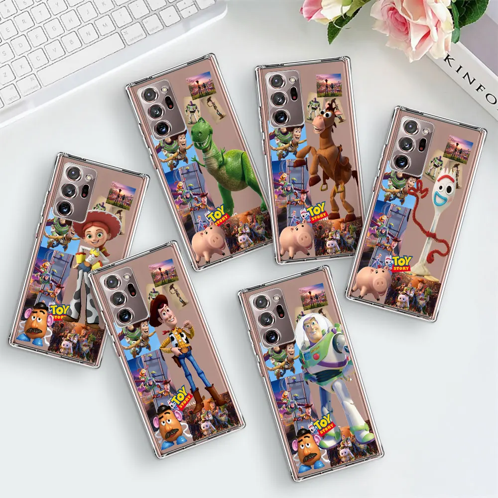 Чехол Disney Toy Story для Samsung Galaxy Note 9 10 Plus 20 Ultra 5G 8 Lite мягкий чехол из ТПУ телефона J4 J6 2018