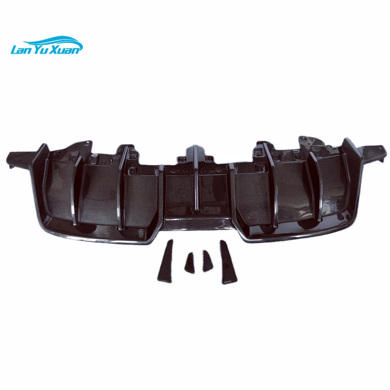 

Pk style for Lamborghini Huracan EVO 2019 dry carbon fiber body kit rear bumper lip rear diffuser