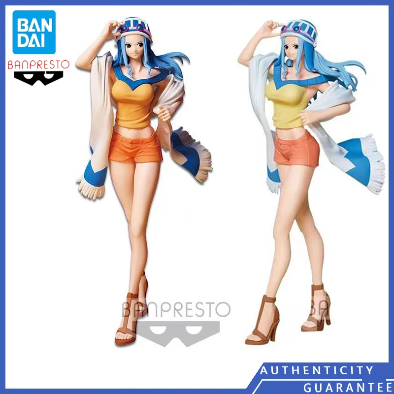 

[In stock] Bandai BANPRESTO BANPRESTO Nefertari D. Vivi Miss Anime Peripheral Cartoon Figure Model Toys Gift for Men