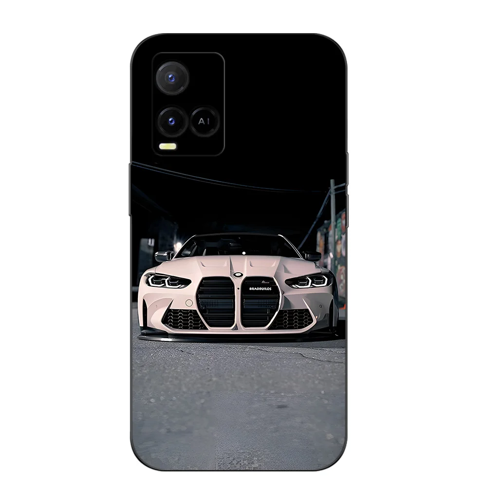 Женская задняя крышка для телефона Vivo T1X Y33S Y21 2021 Y21S Y21T Y21E Y21A Y21G Y33T