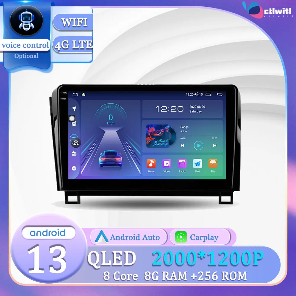 

Android 13 For Toyota Tundra XK50 2007 2008 2009 2010-2013 Autoradio Carplay Car Stereo Radio Navigation Videp Player Multimedia