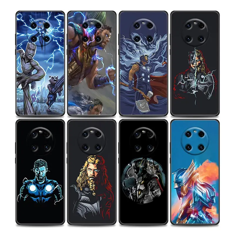 

Marvel Avengers Thor Comic Phone Case For Huawei Mate 10 20 40 40Rs Y6 Y7 Y7a Y8s Y8p Y9a Enjoy 20e 2019 Lite Pro Plus 5G Cover