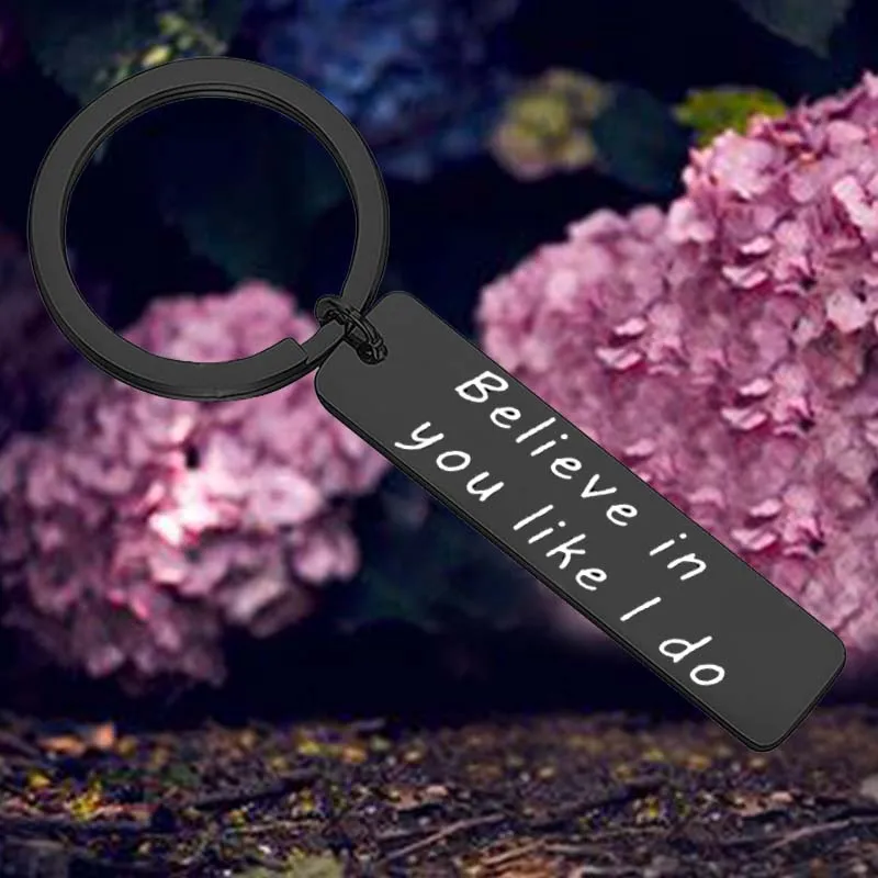 Вдохновляющий брелок для ключей Сын и дочь поощрительные брелоки Лучшие друзья