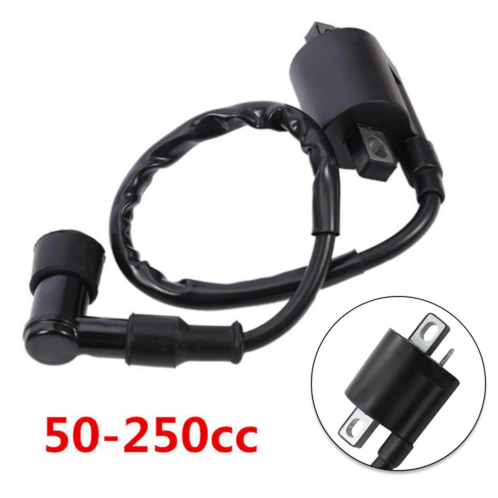 12V Motorcycle Ignition Coil High Pressure Coil For 50cc 70cc 110cc 125cc 150cc 200cc 250cc ATV Scooter Quad Dirt Bike Motorcycl