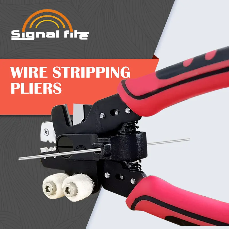 NEW For FTTH Signalfire 4 in1 Optical Fiber Stripper Multifunctional optical fiber stripper Replaceable cleaning cotton OFS-04