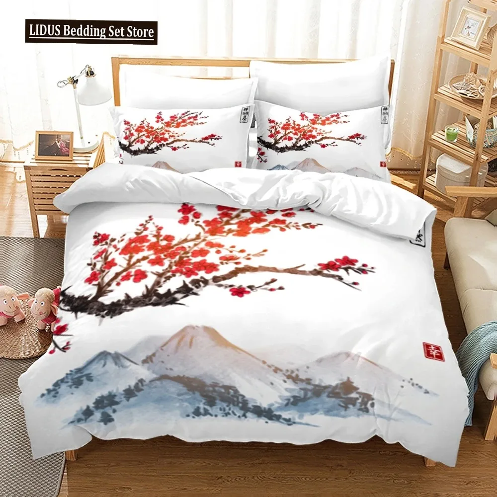 Детский комплект постельного белья &quotЗимний природный пейзаж&quot