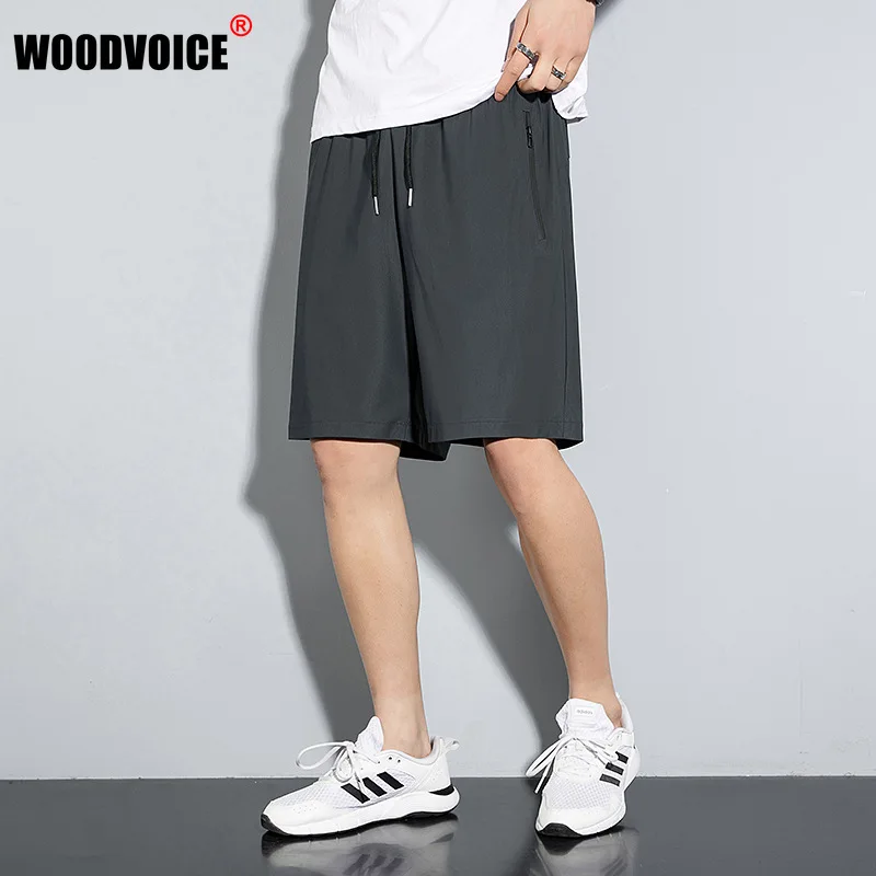 

Summer Men Shorts Plus Size M-8XL Fashion Five-point Pants Mens Solid Color Comfortable Beach Pants Male Clothing Sweat Shorts