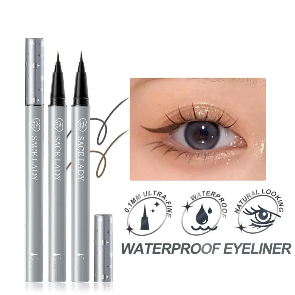 

Waterproof Black Brown Eyebrow Pen 3 In 1 Makeup Pen Natural Eyebrow Enhancer Liquid Eyeliner Eyeliner Pen Beauty Cosmetics