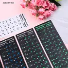 Наклейки на клавиатуру с русской раскладкой, для Mac Book, ноутбуков, клавиатуры от 10 до 17 дюймов, обложки для клавиатуры со стандартной раскладкой букв