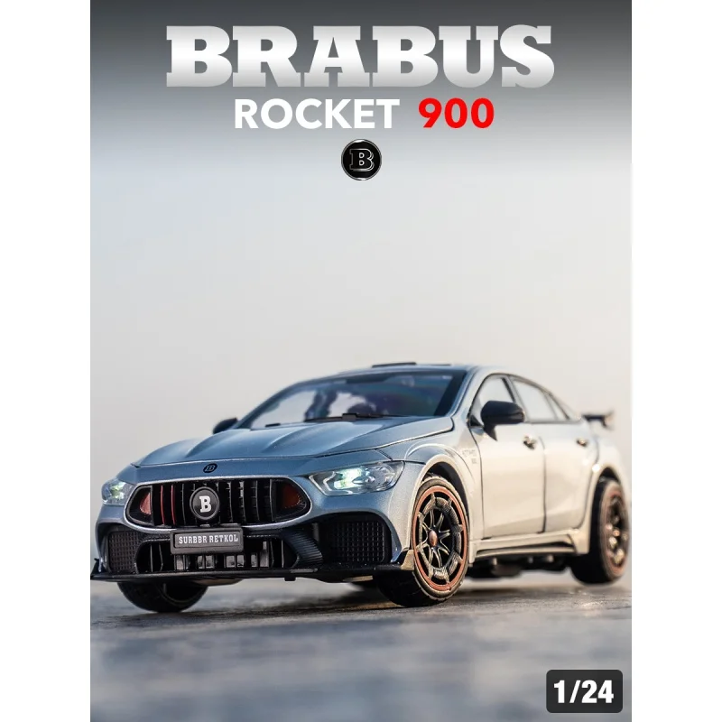 

Модель автомобиля Mercedes-Benz BabosGTSports, модель автомобиля из сплава 1:24, игрушечный автомобиль для мальчиков, украшение, модель автомобиля