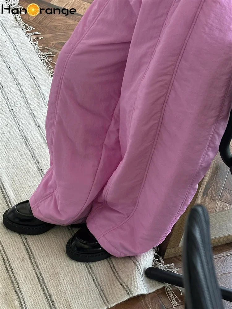 Женские плиссированные брюки с хлопковой подкладкой