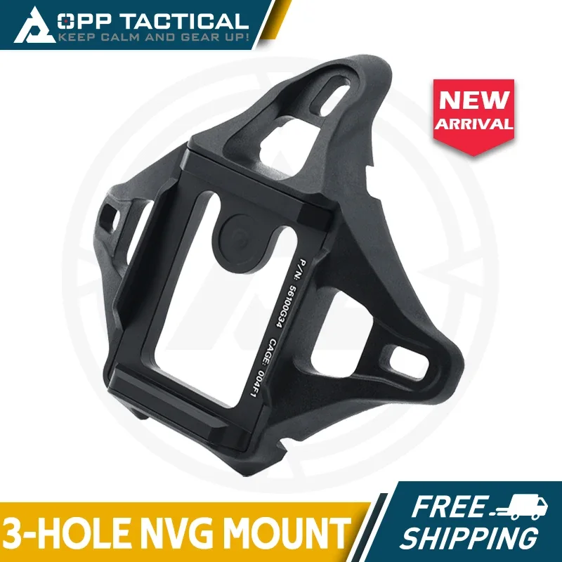 Фото Тактическое крепление для шлема Airsoft AF MK серии NVG TMC с 3 отверстиями, базовое крепление PN NVG с полной оригинальной маркировкой №1