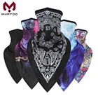 Мотоциклетная Балаклава маска для лица шеи гетры кольцо трубка шарф снегоход мото треугольная бандана быстросохнущая повязка на голову повязка на голову для мужчин женщин девочек