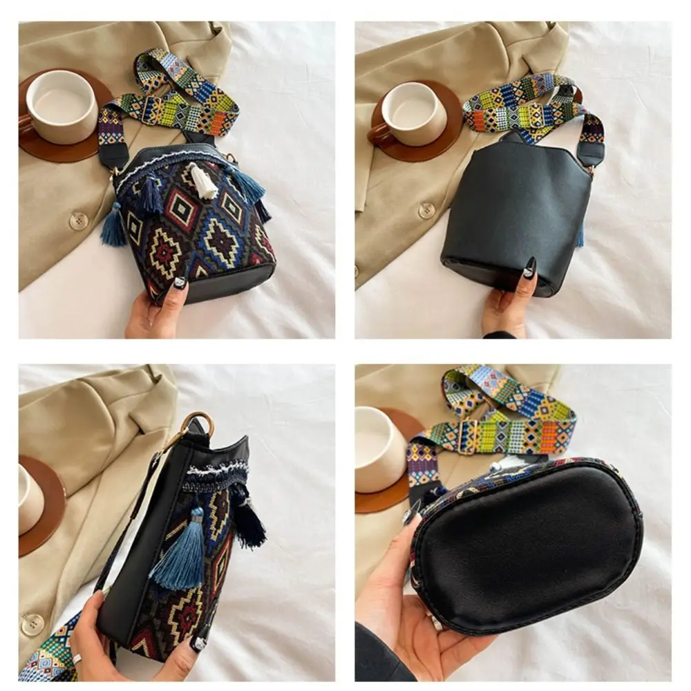 Вместительные сумки через плечо в этническом стиле мессенджер плетеная Сумочка